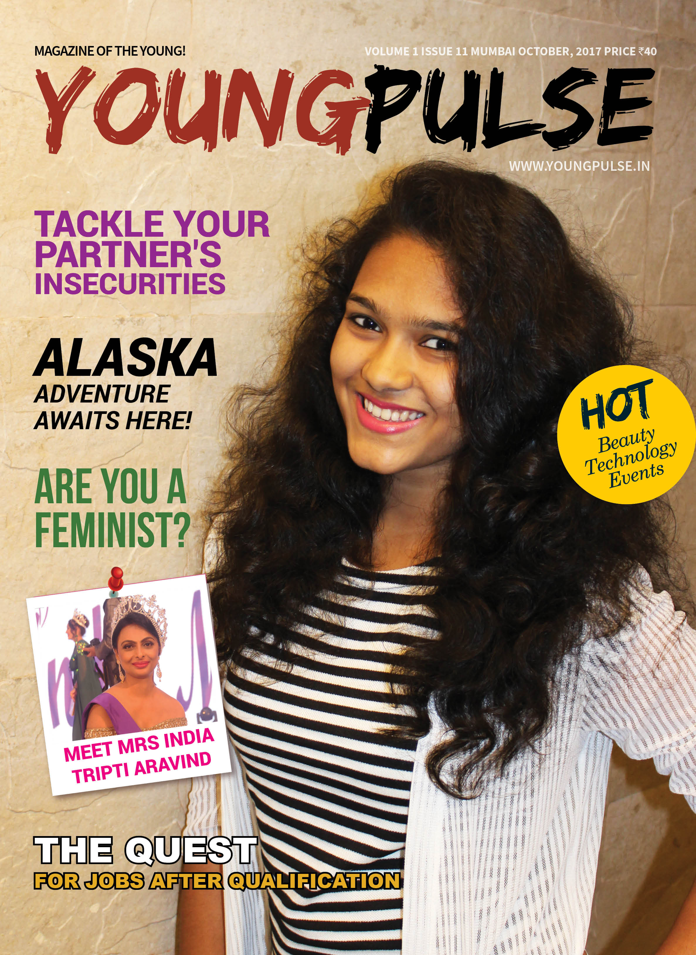 Cover of Young Pulse Magazine